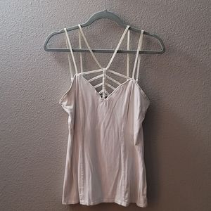 White tank top